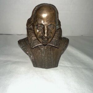 Vintage Marcus Replicas England William Shakespeare Bust Signed 1990